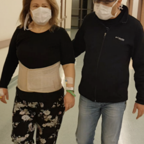 Covid- 19 pandemisi sırasında aksiller disk hernisi ameliyat videosu